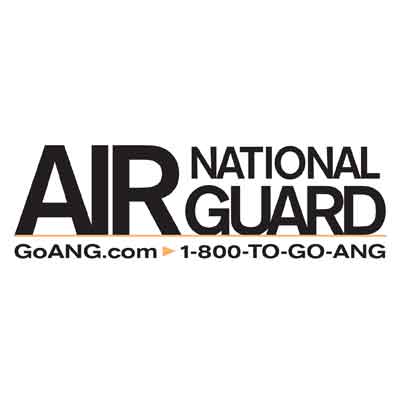 Air National Guard Logo - GO ANG.com - 1 800 To Go ANG text underneath